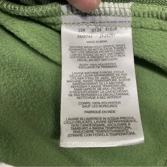 Columbia Men's Basin Trail 3 Half Snap Fleece Pullover Size XL Green. - Picture 10 of 10